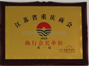 江苏省重庆商会执行会长单位